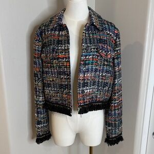 Milly Multicolor Tweed Women's Jacket